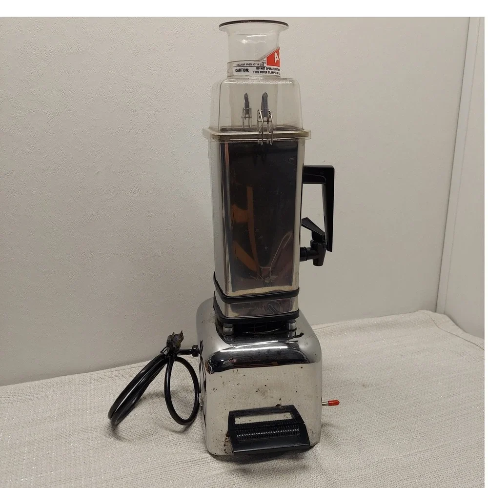 Vintage VitaMix 3600 Plus Commercial Blender Stainless Steel Model 479043C Works